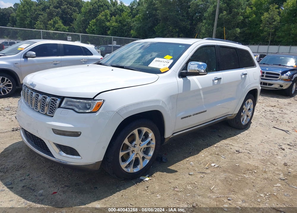2019 JEEP GRAND CHEROKEE SUMMIT 4X4 VIN: 1C4RJFJG6KC581363