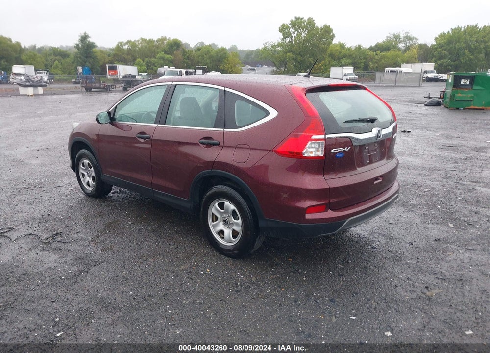 2015 HONDA CR-V LX VIN: 2HKRM4H30FH646314