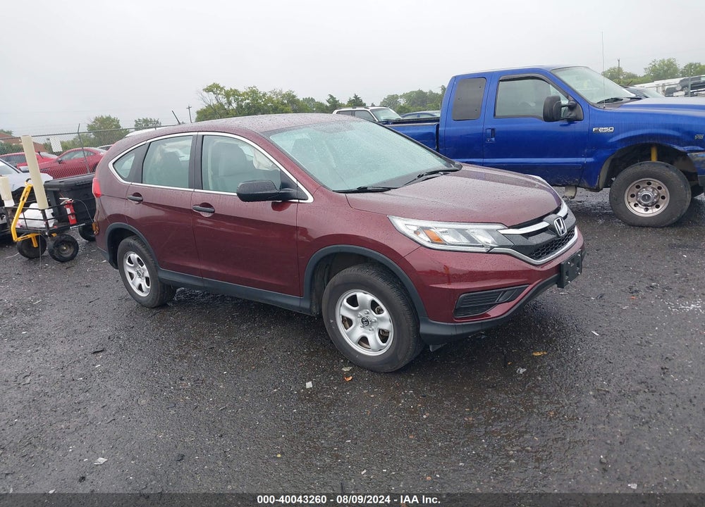 2015 HONDA CR-V LX VIN: 2HKRM4H30FH646314
