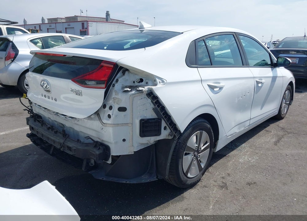 2019 HYUNDAI IONIQ HYBRID BLUE VIN: KMHC65LC7KU168580