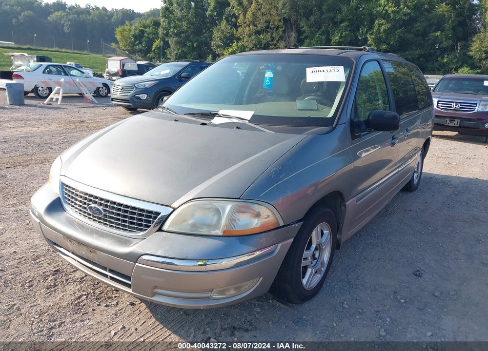 2002 FORD WINDSTAR SEL VIN: 2FMDA53422BB37027
