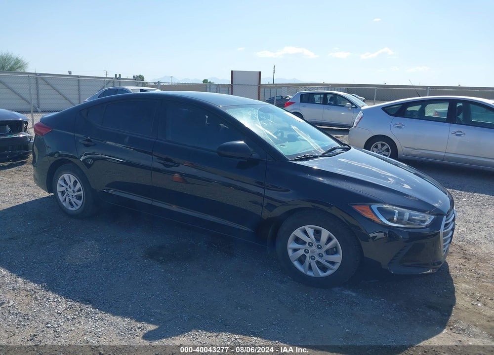 2018 HYUNDAI ELANTRA SE VIN: 5NPD74LF4JH376323