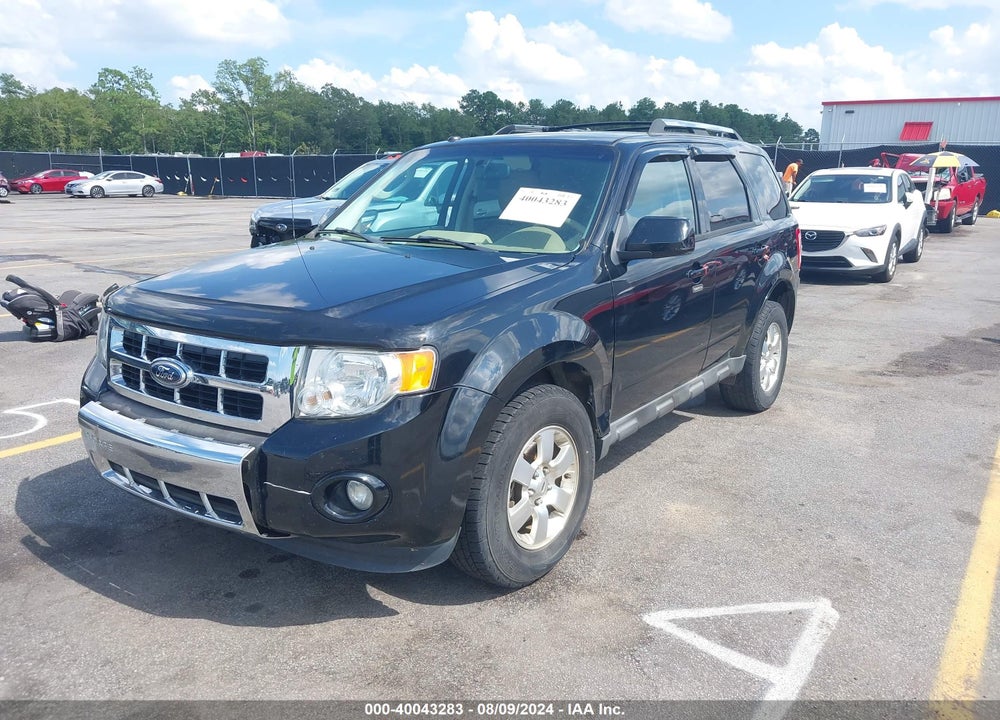 2012 FORD ESCAPE LIMITED VIN: 1FMCU0EG1CKC55980