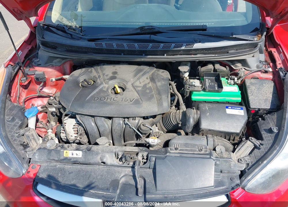 2013 HYUNDAI ELANTRA GLS VIN: KMHDH4AE2DU967859