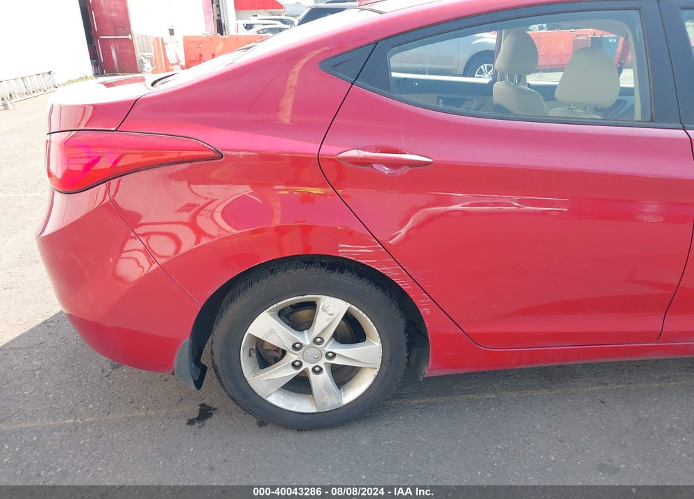 2013 HYUNDAI ELANTRA GLS VIN: KMHDH4AE2DU967859