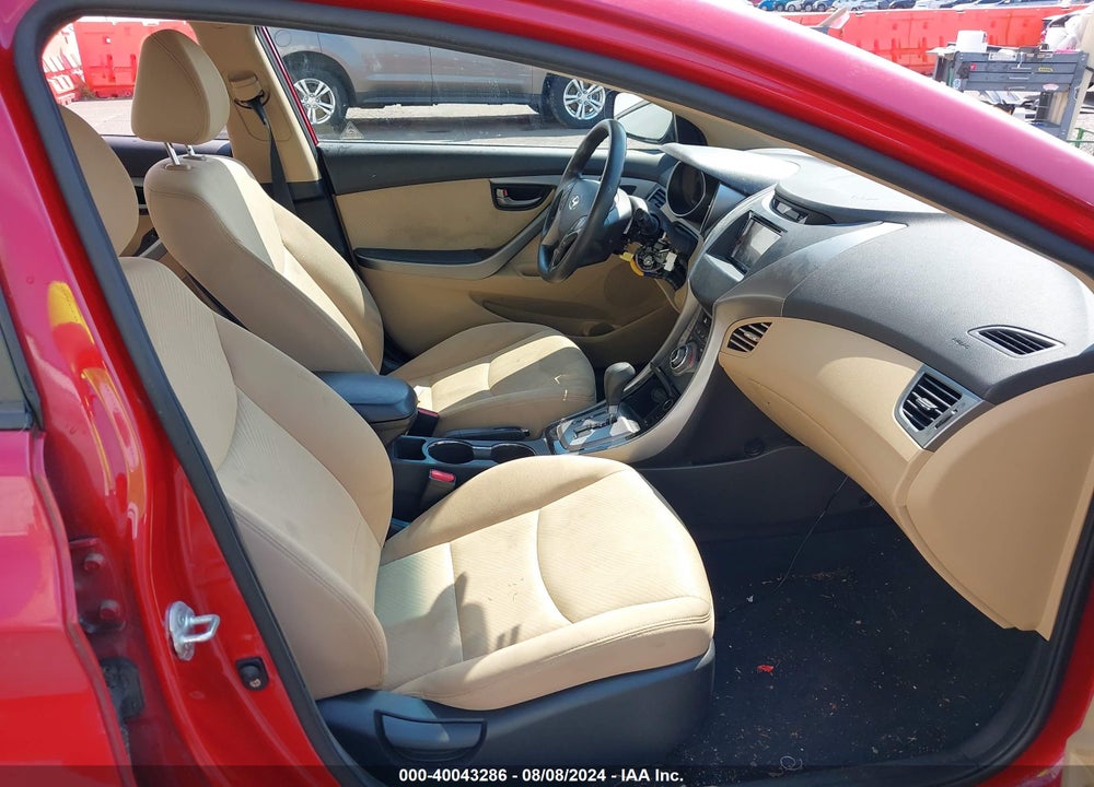 2013 HYUNDAI ELANTRA GLS VIN: KMHDH4AE2DU967859