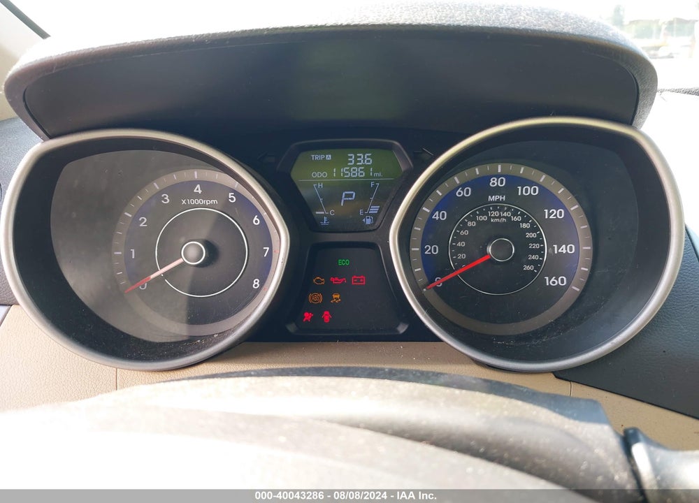 2013 HYUNDAI ELANTRA GLS VIN: KMHDH4AE2DU967859