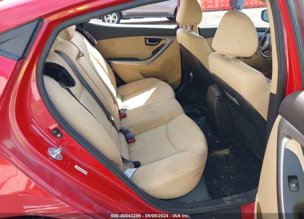 2013 HYUNDAI ELANTRA GLS VIN: KMHDH4AE2DU967859