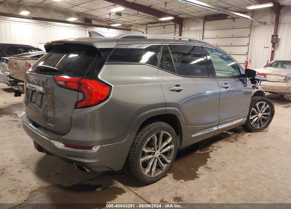 2018 GMC TERRAIN DENALI VIN: 3GKALXEX9JL338483