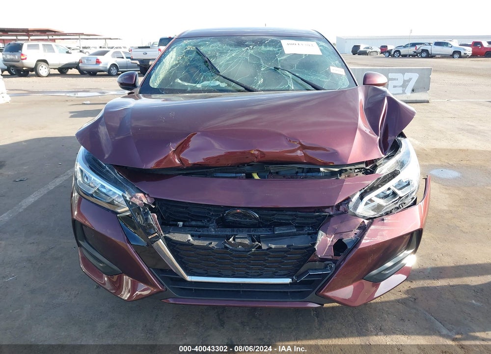2022 NISSAN SENTRA SV XTRONIC CVT VIN: 3N1AB8CV6NY251237