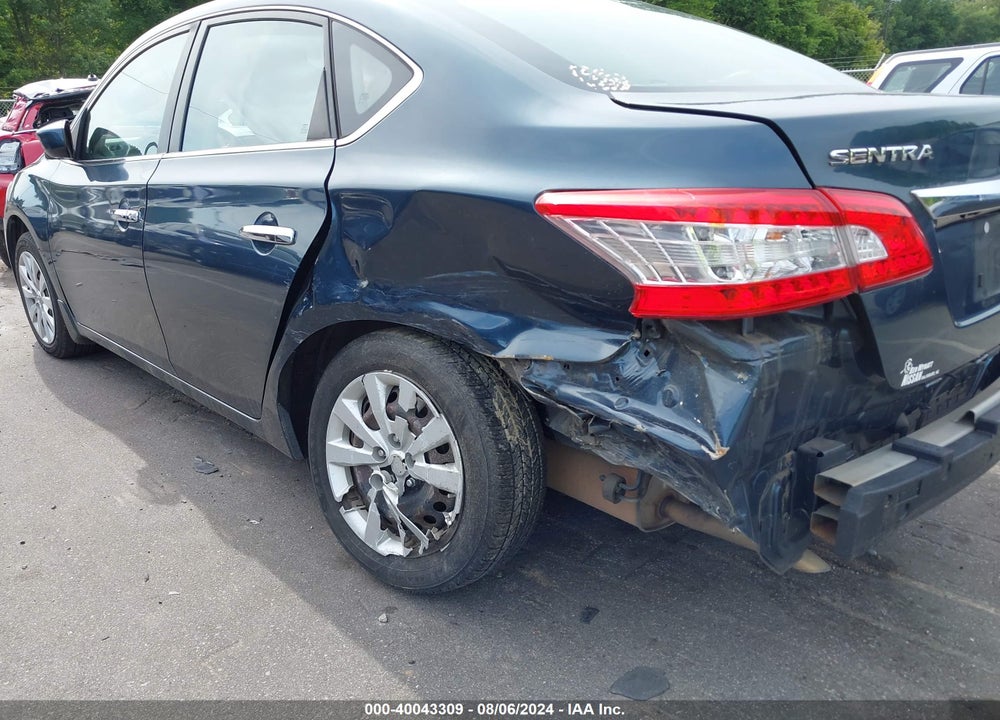 2015 NISSAN SENTRA SV VIN: 3N1AB7AP6FL674736
