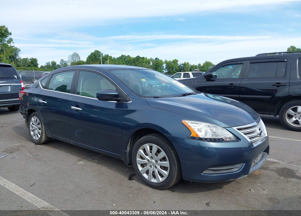 2015 NISSAN SENTRA SV VIN: 3N1AB7AP6FL674736