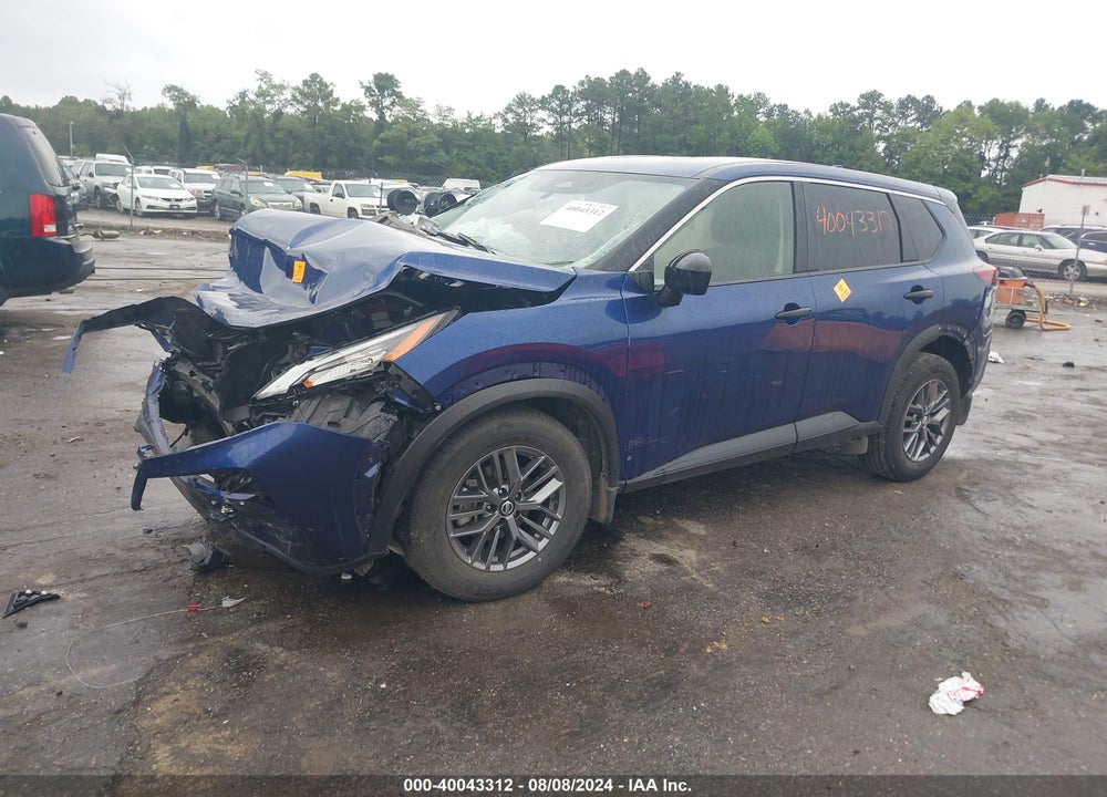 2021 NISSAN ROGUE S FWD VIN: JN8AT3AA2MW010752
