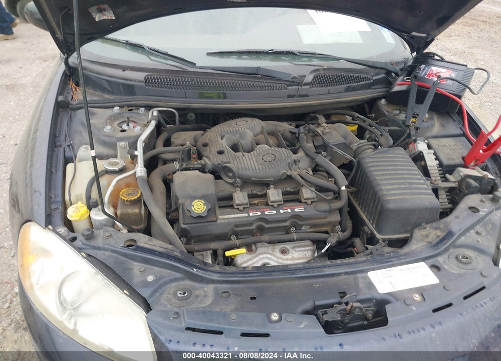 2002 CHRYSLER SEBRING LXI VIN: 1C3EL55R92N296874