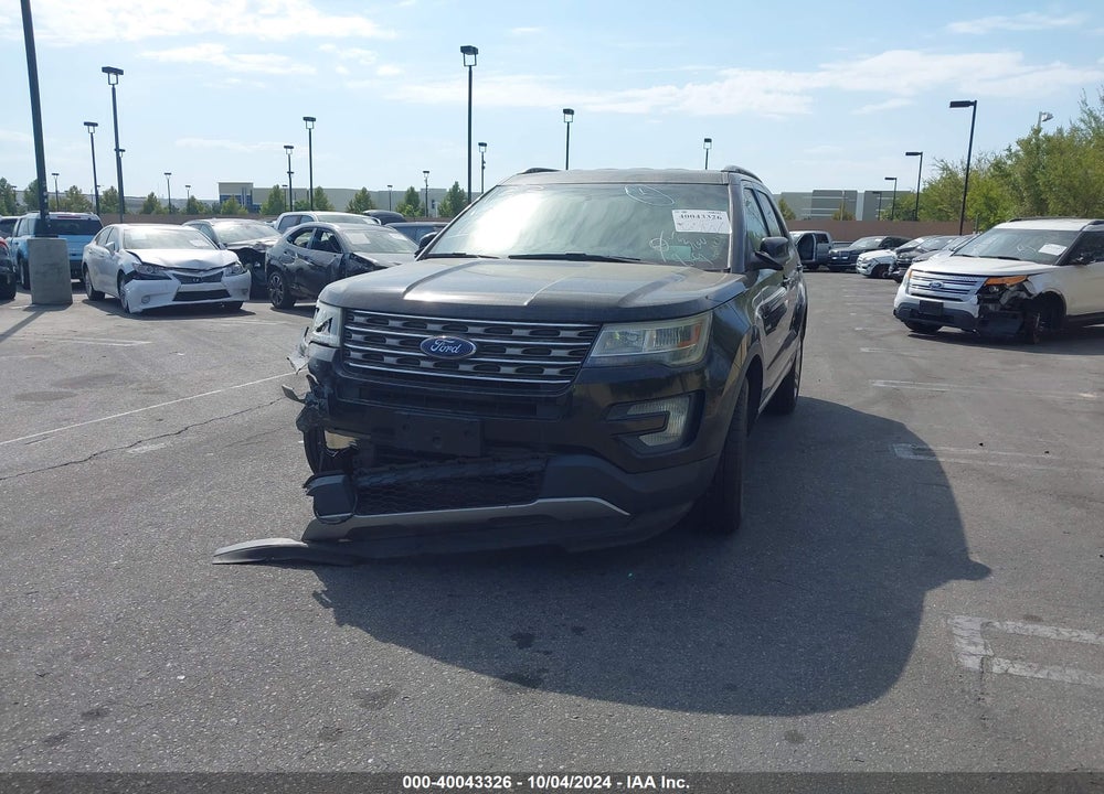 2016 FORD EXPLORER XLT VIN: 1FM5K7D80GGB95605