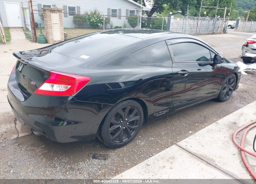 2012 HONDA CIVIC SI VIN: 2HGFG4A52CH708467