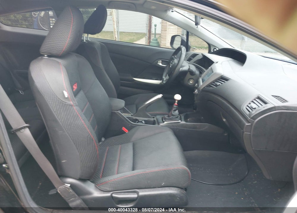 2012 HONDA CIVIC SI VIN: 2HGFG4A52CH708467