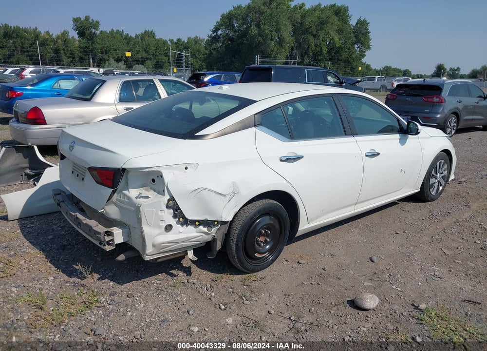 2020 NISSAN ALTIMA S FWD VIN: 1N4BL4BV4LC242895
