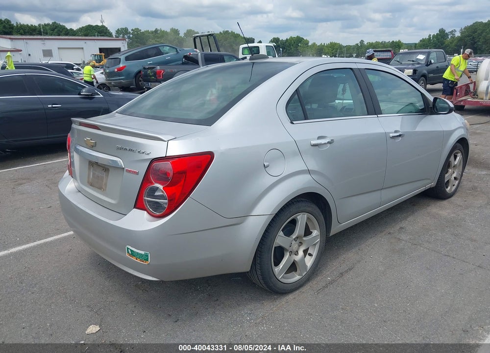 2015 CHEVROLET SONIC LTZ AUTO VIN: 1G1JE5SB7F4112337
