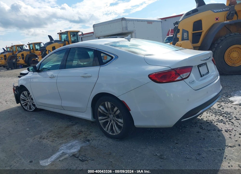 2015 CHRYSLER 200 LIMITED VIN: 1C3CCCAB7FN754289