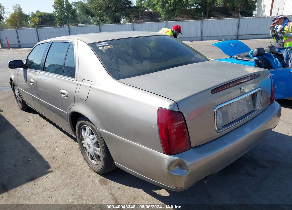 2003 CADILLAC DEVILLE STANDARD VIN: 1G6KD54YX3U227089