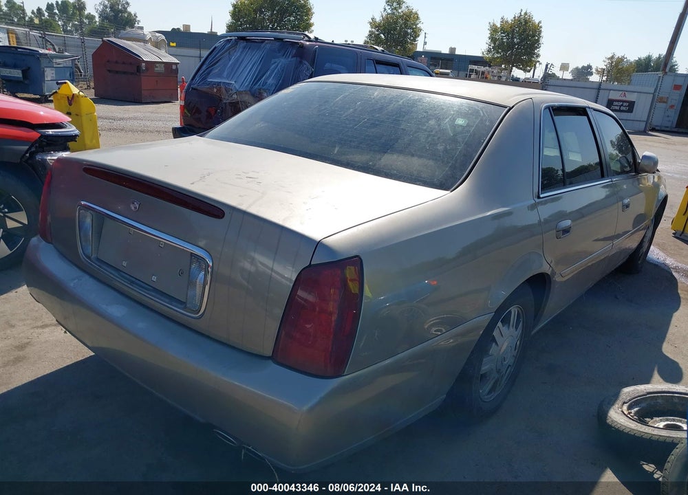 2003 CADILLAC DEVILLE STANDARD VIN: 1G6KD54YX3U227089