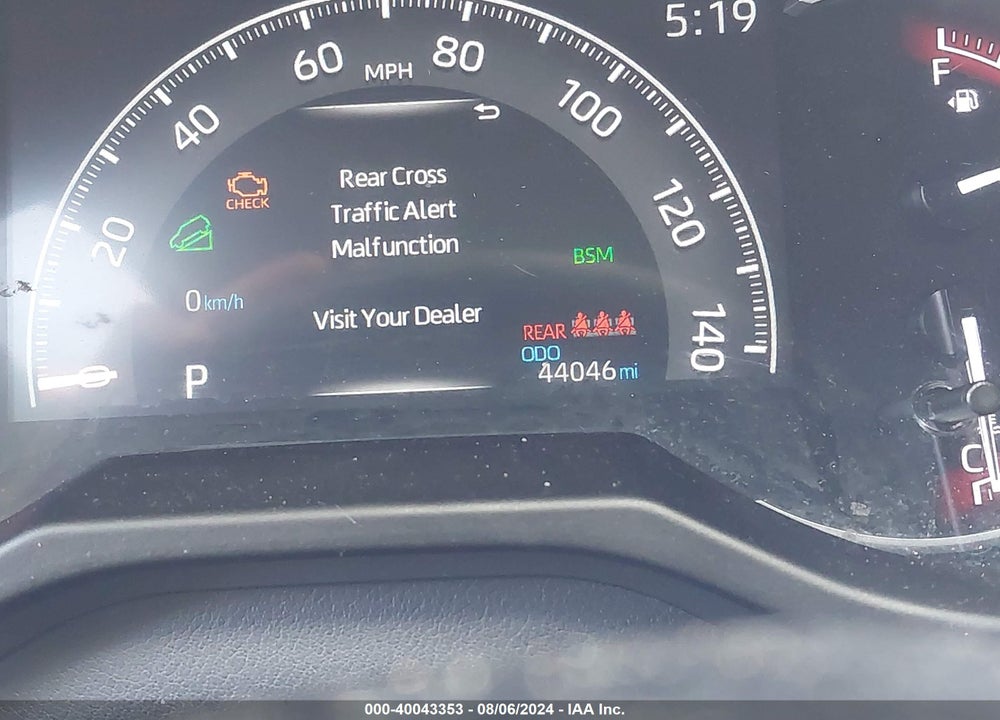 2019 TOYOTA RAV4 ADVENTURE VIN: 2T3J1RFV9KC009661
