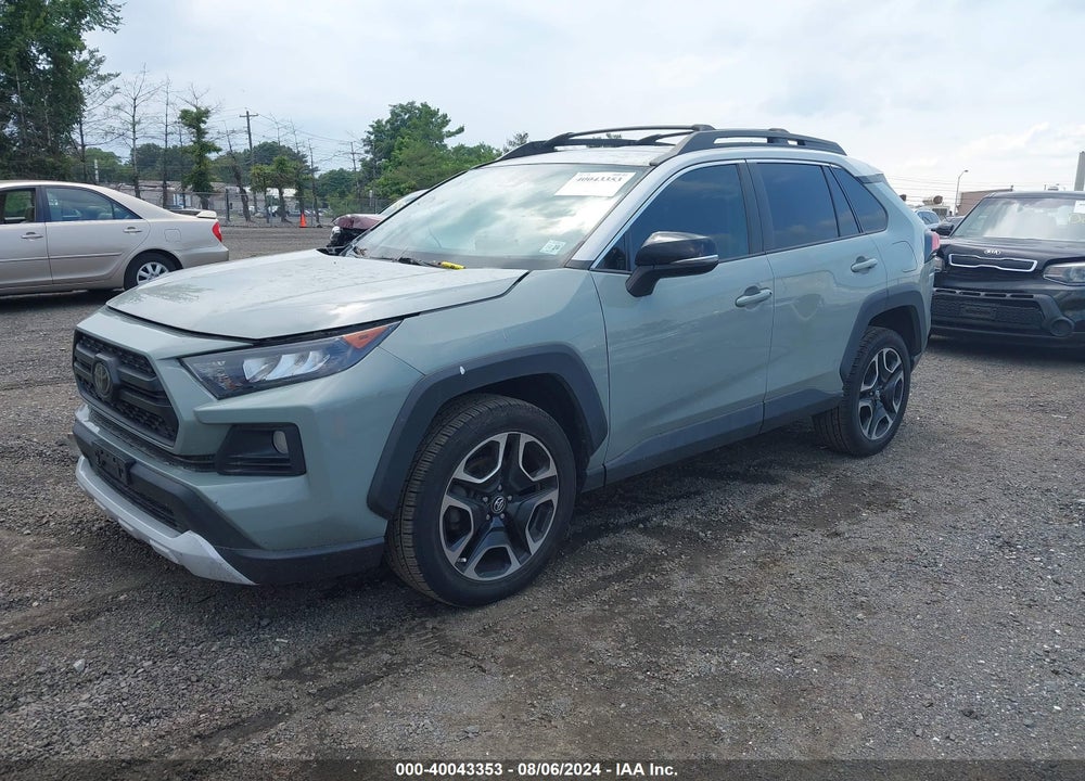 2019 TOYOTA RAV4 ADVENTURE VIN: 2T3J1RFV9KC009661