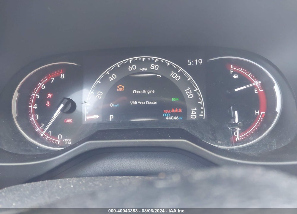2019 TOYOTA RAV4 ADVENTURE VIN: 2T3J1RFV9KC009661