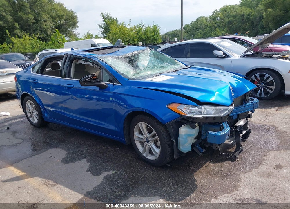 2019 FORD FUSION SE VIN: 3FA6P0HD0KR171871