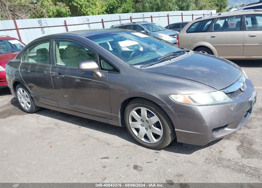 2009 HONDA CIVIC LX VIN: 1HGFA16599L028201