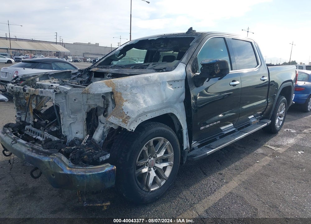 2019 GMC SIERRA 1500 SLT VIN: 1GTP8DED8KZ215604