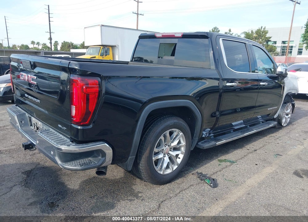2019 GMC SIERRA 1500 SLT VIN: 1GTP8DED8KZ215604