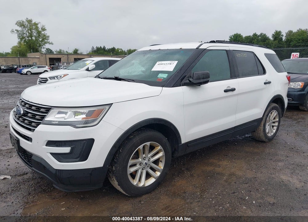 2017 FORD EXPLORER VIN: 1FM5K7BH2HGA53843