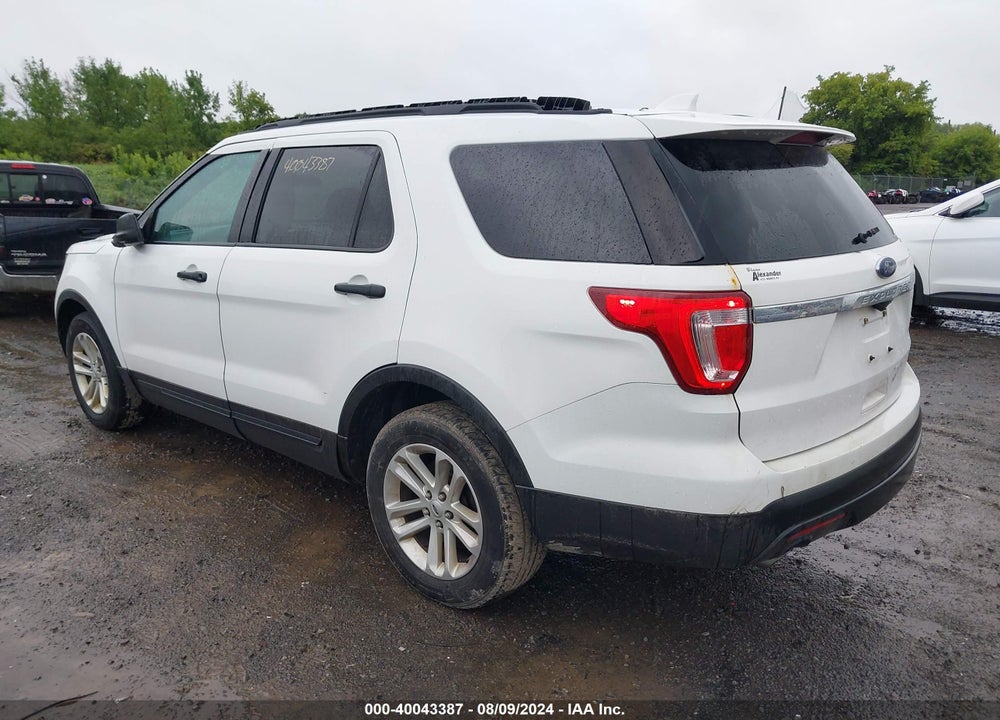 2017 FORD EXPLORER VIN: 1FM5K7BH2HGA53843