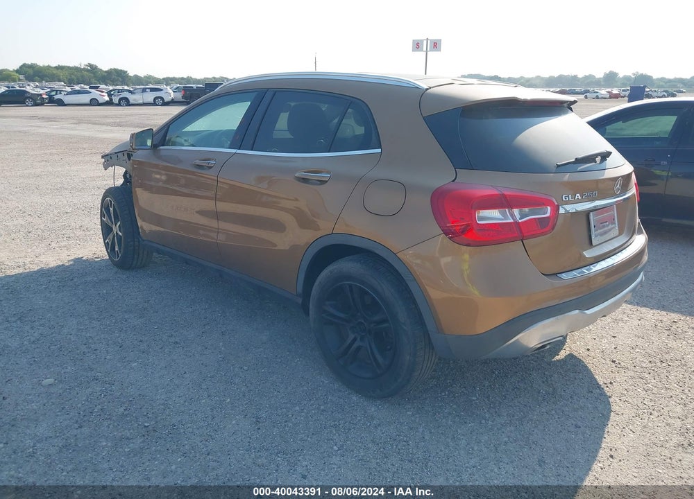 2018 MERCEDES-BENZ GLA 250 VIN: WDCTG4EB6JJ417803