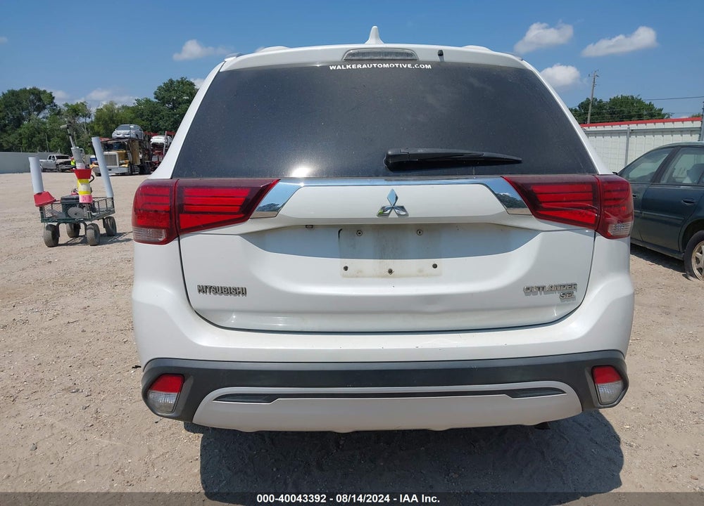 2019 MITSUBISHI OUTLANDER SEL VIN: JA4AD3A31KZ038042