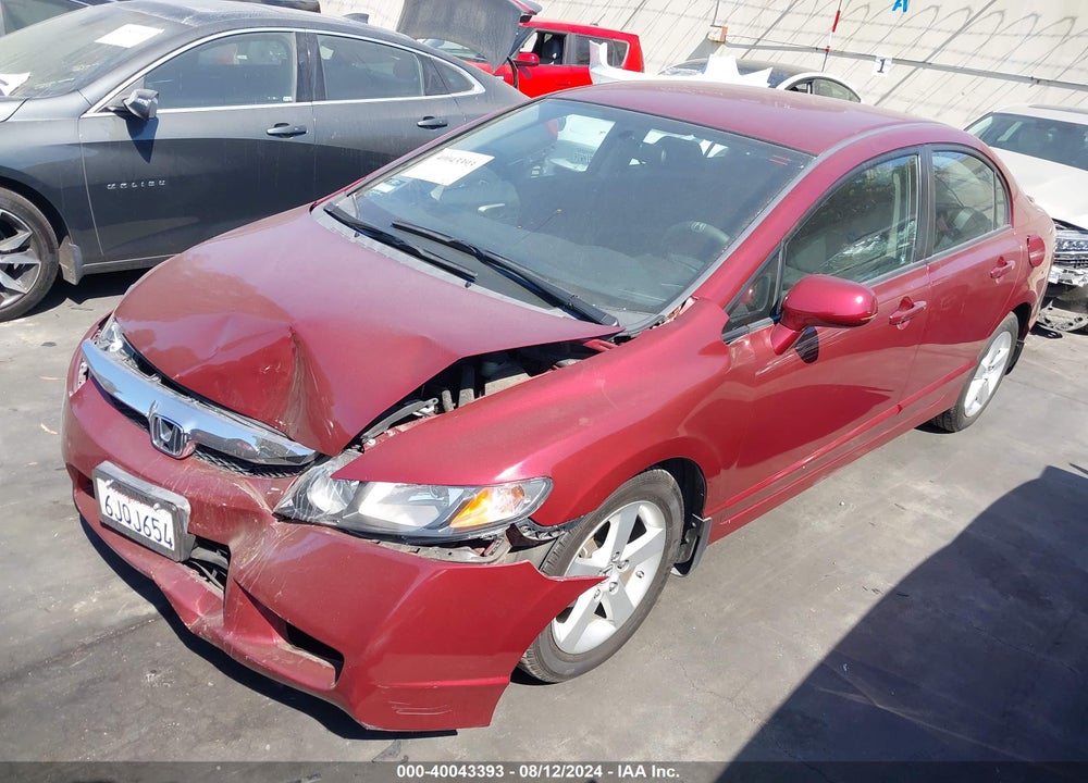 2009 HONDA CIVIC LX-S VIN: 2HGFA16679H339115