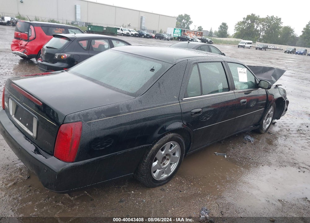 2001 CADILLAC DEVILLE DTS VIN: 1G6KF57931U293222