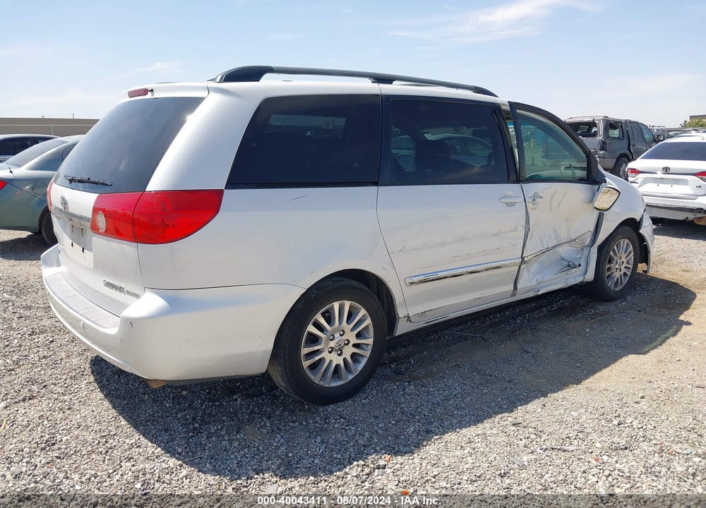 2008 TOYOTA SIENNA LIMITED VIN: 5TDZK22C78S210303