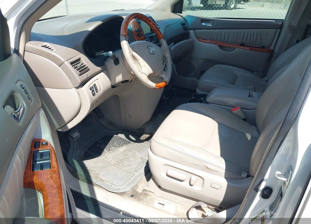 2008 TOYOTA SIENNA LIMITED VIN: 5TDZK22C78S210303