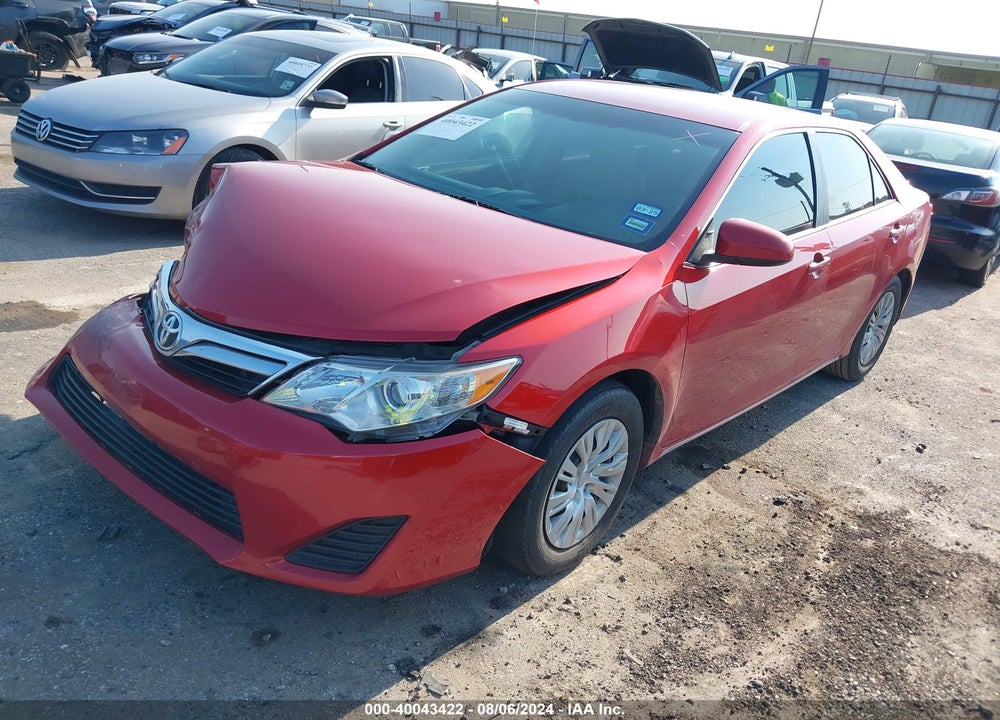 2012 TOYOTA CAMRY LE VIN: 4T1BF1FK2CU620833