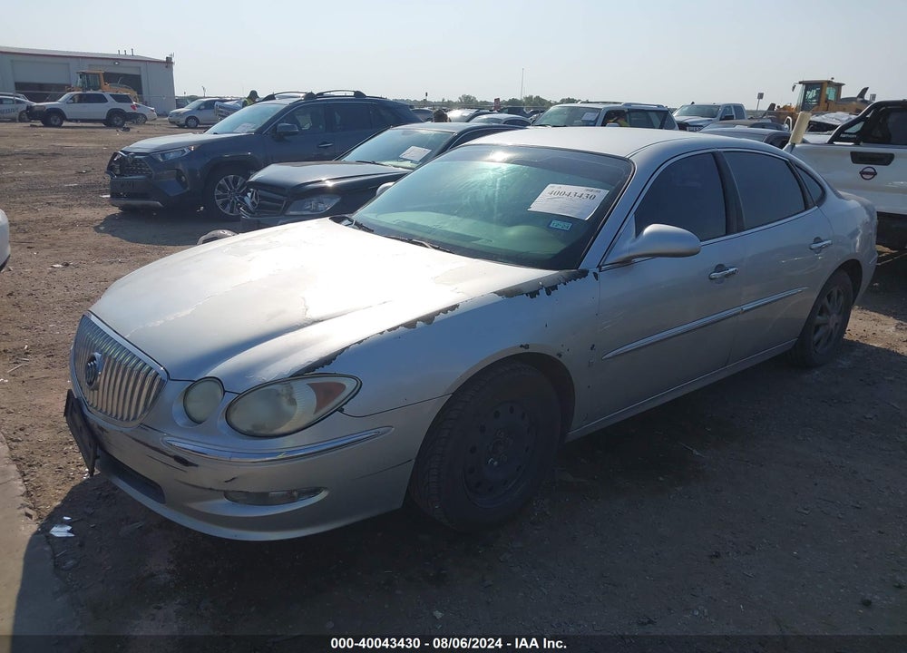 2009 BUICK LACROSSE VIN: 2G4WD582191268246