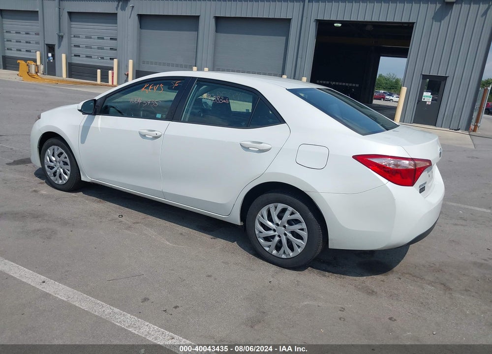 2017 TOYOTA COROLLA LE VIN: 5YFBURHE5HP634701