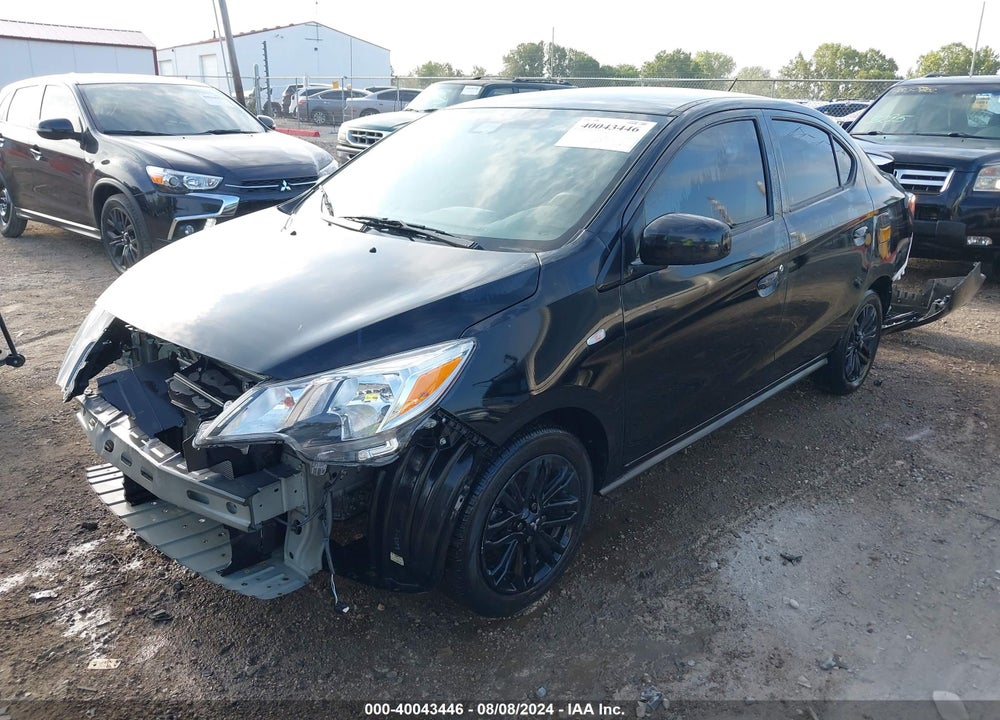 2022 MITSUBISHI MIRAGE G4 BLACK EDITION VIN: ML32FUFJ5NHF05173