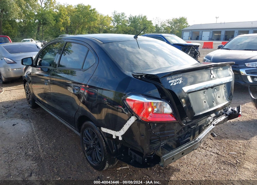 2022 MITSUBISHI MIRAGE G4 BLACK EDITION VIN: ML32FUFJ5NHF05173