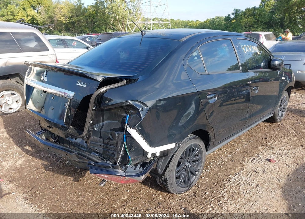 2022 MITSUBISHI MIRAGE G4 BLACK EDITION VIN: ML32FUFJ5NHF05173