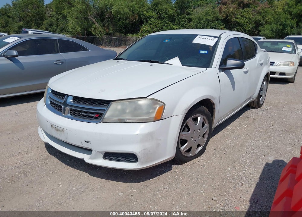 2014 DODGE AVENGER SE VIN: 1C3CDZAB9EN126040