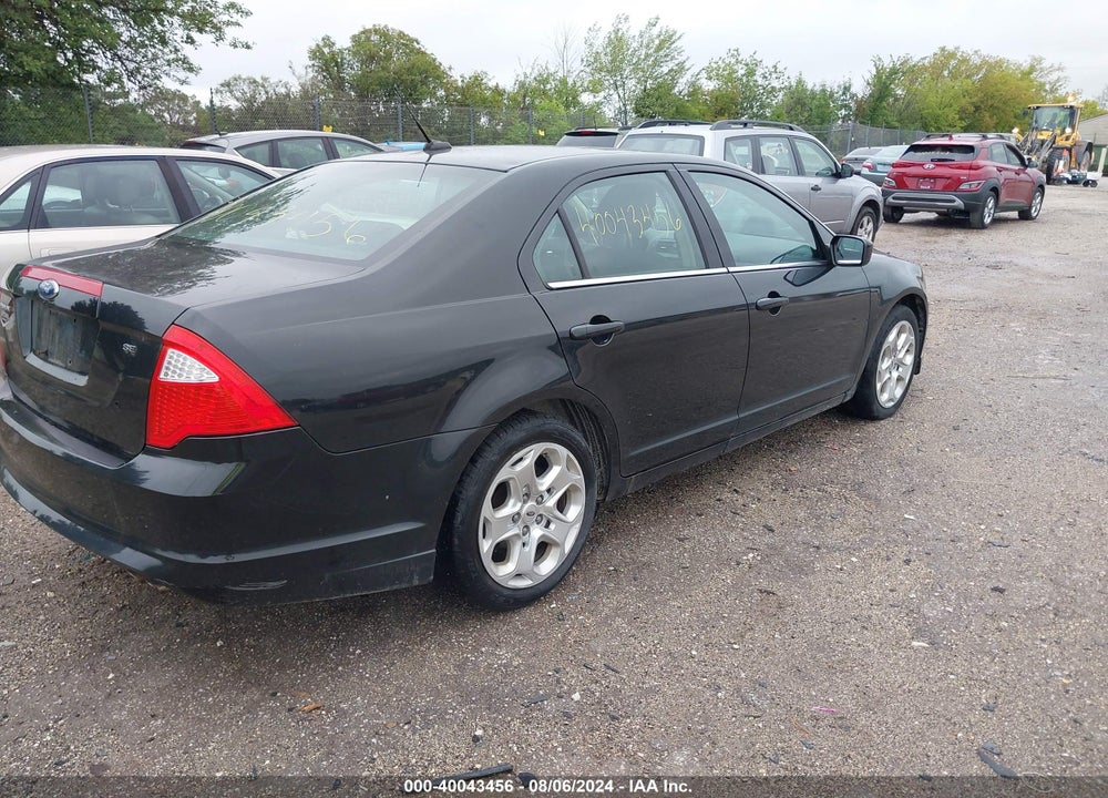 2010 FORD FUSION SE VIN: 3FAHP0HA2AR156964