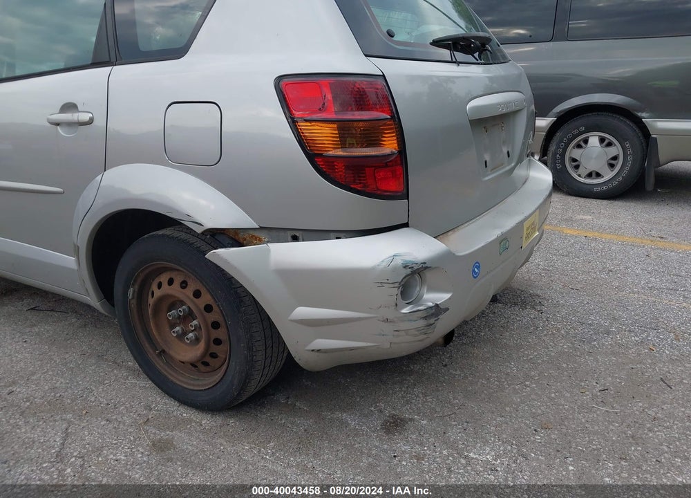 2003 PONTIAC VIBE VIN: 5Y2SL62843Z443533